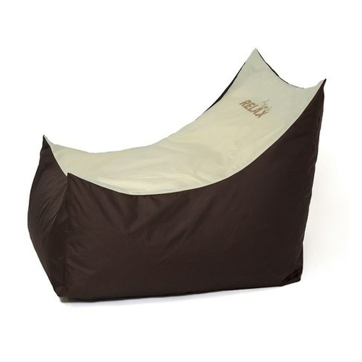 Puff GO GIFT Crem Bronz Oxford tejido antidesgarros
